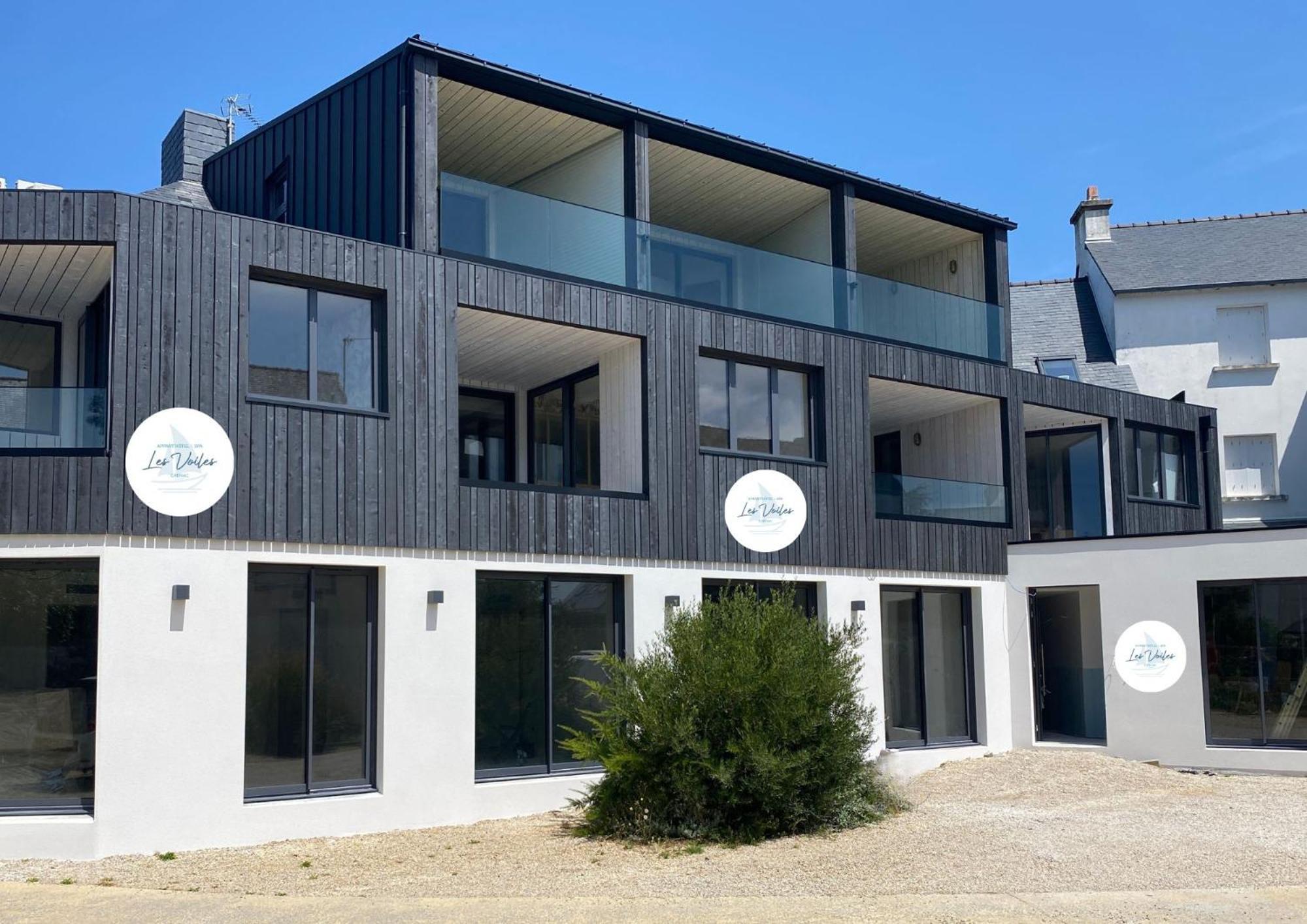 Appart'Hotel & Spa "Les Voiles" Le Batz Necochea Ngoại thất bức ảnh